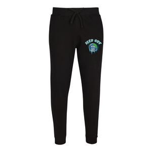 Iced Out Patch Joggers - Black - Urban Nomad Apparel