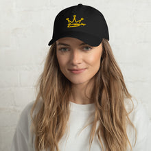 Load image into Gallery viewer, &quot;Krown&quot; Dad hat - Black - Urban Nomad Apparel