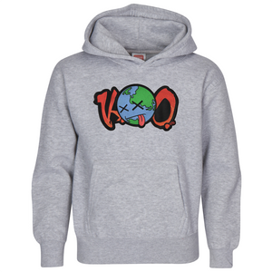 Knockout Patch Hoodie - Gray - Urban Nomad Apparel