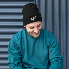 Load image into Gallery viewer, Fly Like A Nomad Embroidered Beanie - Black - Urban Nomad Apparel