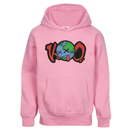 Knockout Patch Hoodie - Pink - Urban Nomad Apparel