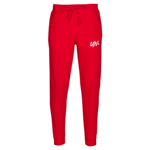 Reflective Nomad Logo Joggers - Red - Urban Nomad Apparel
