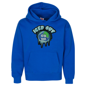 Iced Out Patch Hoodie - Royal Blue - Urban Nomad Apparel