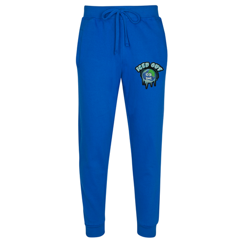 Iced Out Patch Joggers - Royal Blue - Urban Nomad Apparel