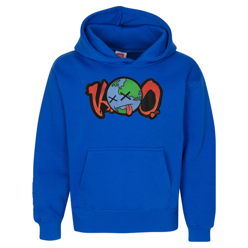 Knockout Patch Hoodie - Royal Blue - Urban Nomad Apparel