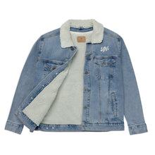 Load image into Gallery viewer, &quot;Head In The Clouds&quot; Denim Sherpa Jacket - Urban Nomad Apparel