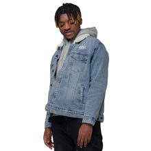 Load image into Gallery viewer, &quot;Head In The Clouds&quot; Denim Sherpa Jacket - Urban Nomad Apparel
