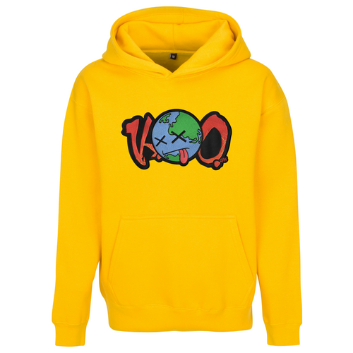 Knockout Patch Hoodie - Yellow - Urban Nomad Apparel