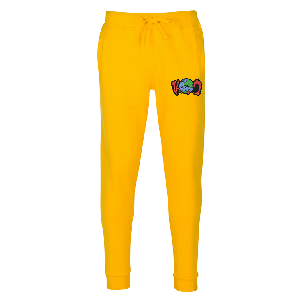 Knockout Patch Joggers - Yellow - Urban Nomad Apparel